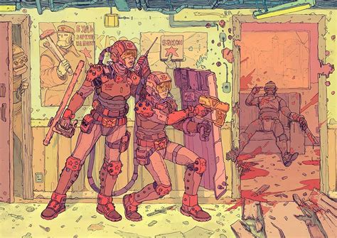 The Future Is Now Cyberpunk Illustrations Of A Dystopian