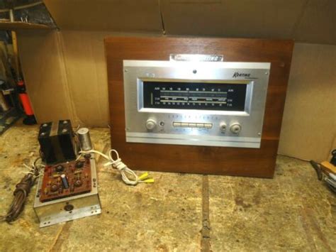 tube stereo amplifier tuner pre amp project korting studiotone ebay