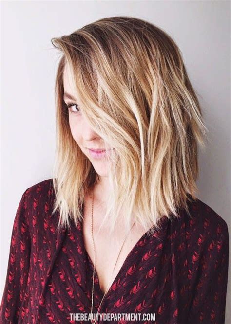10 Stylish And Sweet Lob Haircut Ideas Shoulder Length Hairstyles 2020