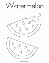 Watermelon Coloring Noodle Twisty Print Worksheet Ll Favorites Login Add sketch template