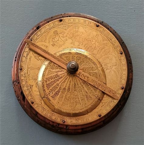 italiaanse latijnse astrolabium wijzerplaat jaren  catawiki