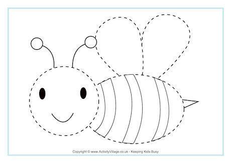 bumble bee template printable doctemplates