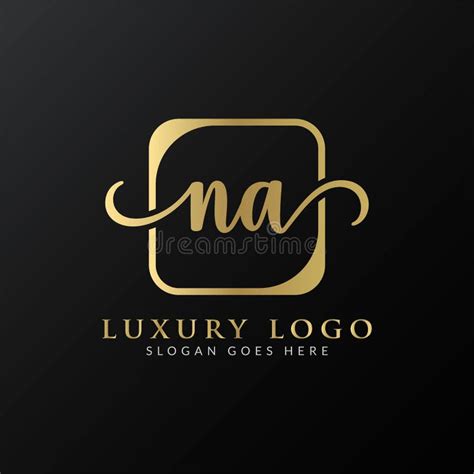 initial letter na logo design vector template na letter logo design