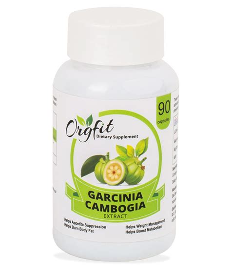 orgfit garcinia cambogia for weight loss 90 no s fruit buy orgfit