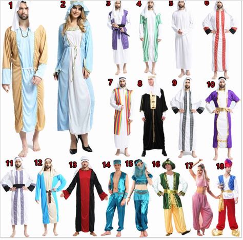 Men Rome Arab Arabian Costume Middle East Costume Robe Adult