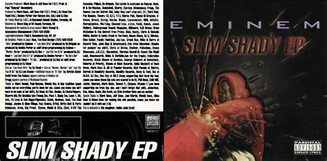 Eminem Slim Shady Ep 1997 Cd The Music Shop And More