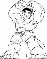 Hulk Coloring Pages Squad Hero Super Cartoon Coloringpages101 Show Color sketch template