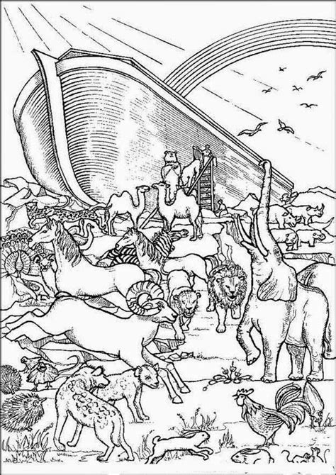 christian coloring pages noahs ark coloring pages  coloring