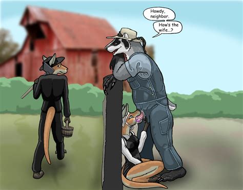 rule 34 amish badger cheating farm farmer female fur furry kangaroo