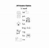 Afrikaans Klanke Worksheets Grade sketch template