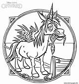 Coloring Unicorn Onward Pages Winged Printable sketch template