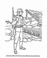 Coloring Pages Forces Armed Canal Marine Military Army Corps Panama Marines Logo Corp Kids Sheets Print Usa Holiday Colouring Drawings sketch template