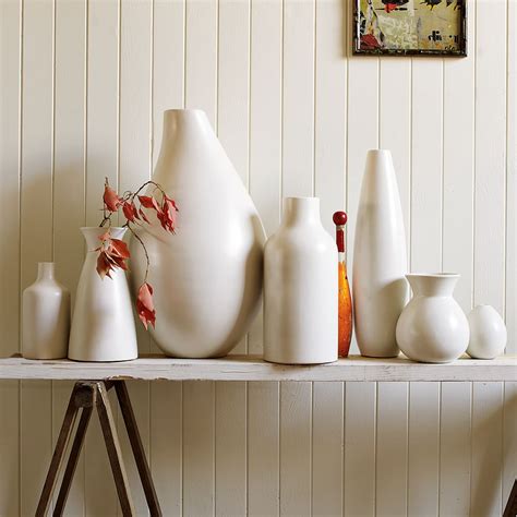 Pure White Ceramic Vases West Elm Au
