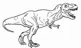 Jurassic Rex Coloring Pages Printable Categories sketch template