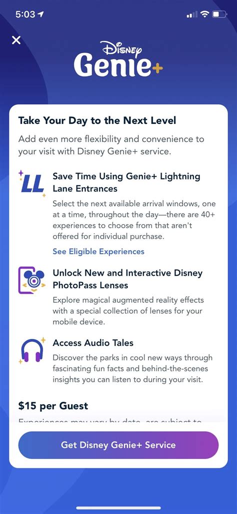 disney genie  ultimate guide  cheat sheet  budget mouse