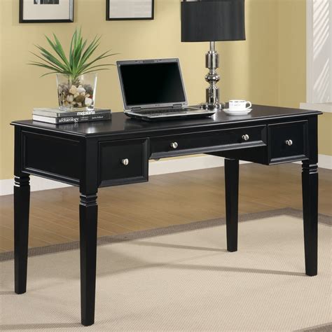 shop coaster fine furniture black writing desk  lowescom