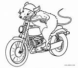 Motorcycle Coloring Pages Mouse Printable Kids sketch template