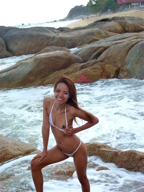 topless girl see thru wicked weasel bikini at resort part 23 freestyle photos at voyeurweb