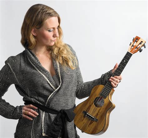 Ukulele Player Victoria Vox Performs Concert At Carroll Arts Center In