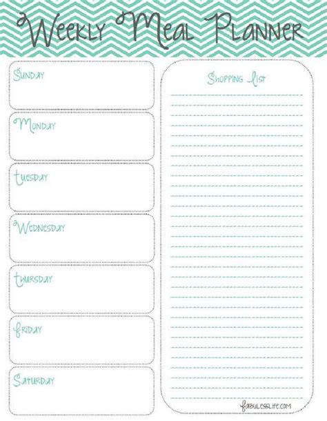 pin  tammy   menu  meal planning weekly menu planners menu