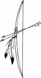 Arrow Bow sketch template