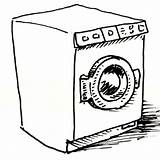 Draw Washing Machine Washingmachine Easy Real Related Shoorayner sketch template