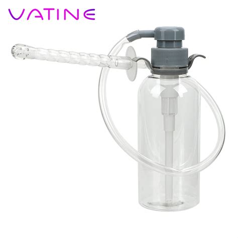 vatine butt vagina cleaning anal cleaner 300ml rectal sprayer enema sex