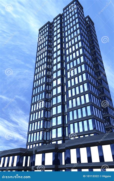 modern building front stock photography image