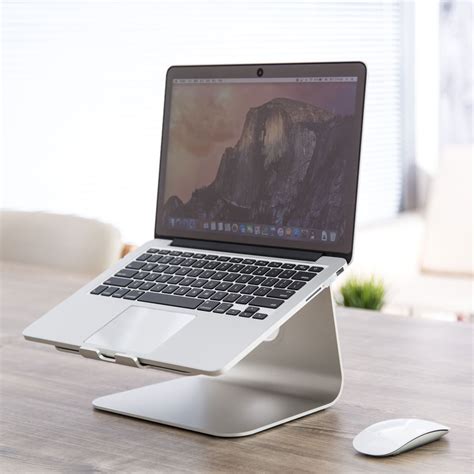 aluminum alloy laptop cooling holder desktop ergonomics heighten notebook support  macbook