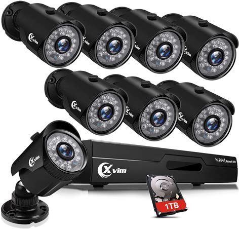 review  xvim ch p security camera system outdoor