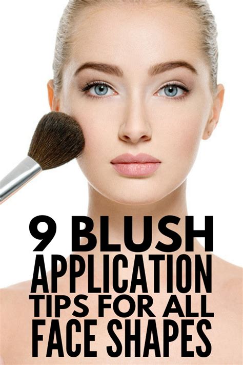 how to properly apply blush 9 tips for every face shape