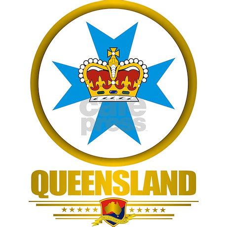 queensland emblem beach towel  flagpacific