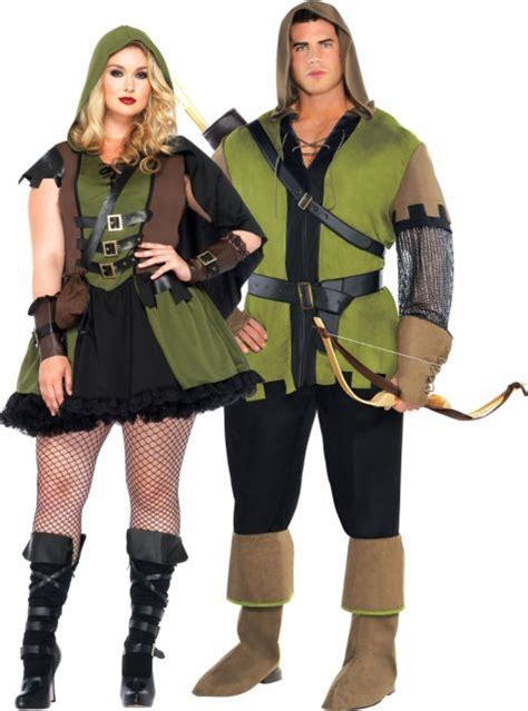 Plus Size Robin Hood Couples Costumes Party City Halloween Costumes