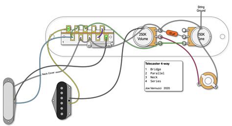 wiring diagram  telecaster guitar