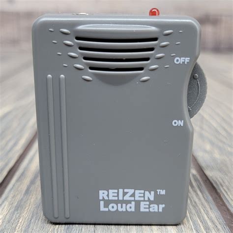 reizen loud ear db gain personal hearing sound amplifier tested excellent ebay