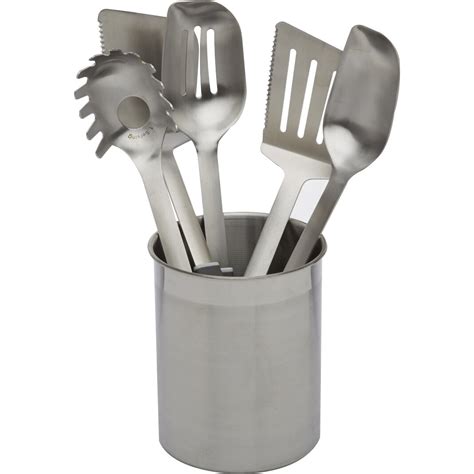 calphalon stainless steel utensils  piece utensil set reviews wayfair