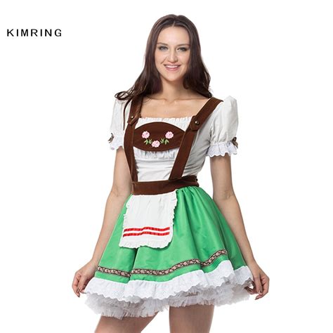 kimring sexy german oktoberfest beer wench costume halloween costume