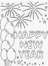 Coloring Year Pages Years Printable Happy Filminspector Yours Tidings Tremendous Calendar Each Through sketch template