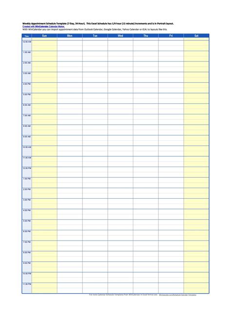 printable reservation schedule template  calendar printable