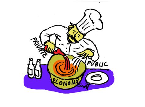 cartoon mixed economy drawing  cahjpayuxqyv