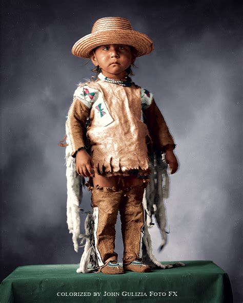 Rare Colorized Native American Images From The Past