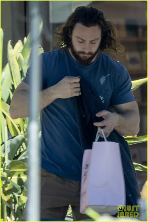Aaron Taylor Johnson Enjoys An Afternoon In Malibu With Wife Sam Photo