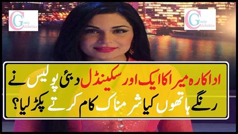 pakistani famous actress meera jee in trouble youtube