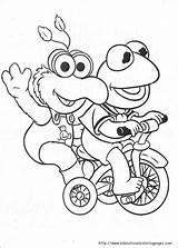 Babies Muppets Coloring Pages Printable sketch template
