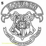 Slytherin Crest Getdrawings Drawing Coloring sketch template