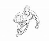 Dc Coloring Atom Pages Captain Popular Library Clipart Figure Drawing sketch template