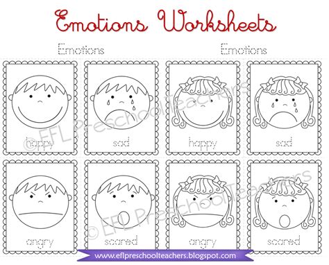 eslefl preschool teachers emotions theme  kindergarten holistic