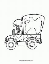 Wojskowe Pojazdy Kolorowanki Dla sketch template