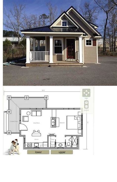 house   box  sq ft cottage floor plans granny pods floor plans tiny house plans