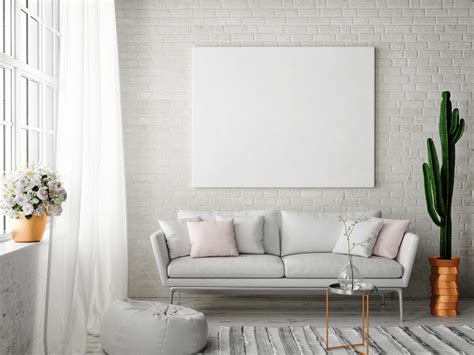 decorating  blank wall  living room ridinglightning